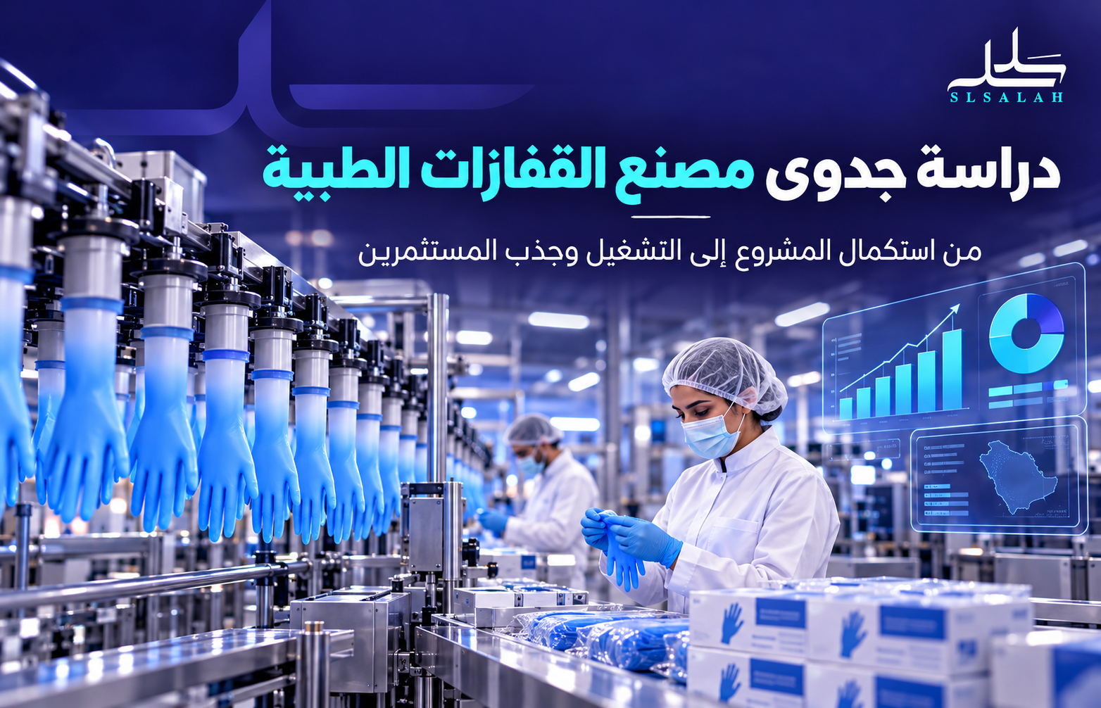 دراسة جدوى مصنع القفازات الطبية: من استكمال المشروع إلى التشغيل وجذب المستثمرين